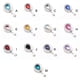 thumbnail image 4 of Minnieouse 10 piezas de collar con colgante de cristal brillante, colgantes delicados de moda DIY, fabricación de joyería artesanal para pendientes Ropa, zapatos y accesorios Miscelánea tipo 11 Minnieouse AP017914-11, 4 of 6