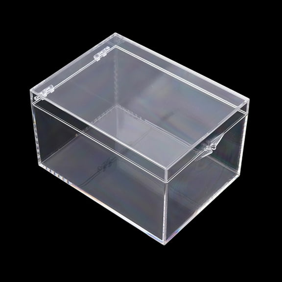Yokua Transparent Plastic Display Case Showcase and Protect Your Valuables