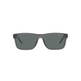 thumbnail image 2 of ARNETTE Man Sunglasses Transparent Gray Frame, Polarized Dark Grey Lenses, 55MM, 2 of 4