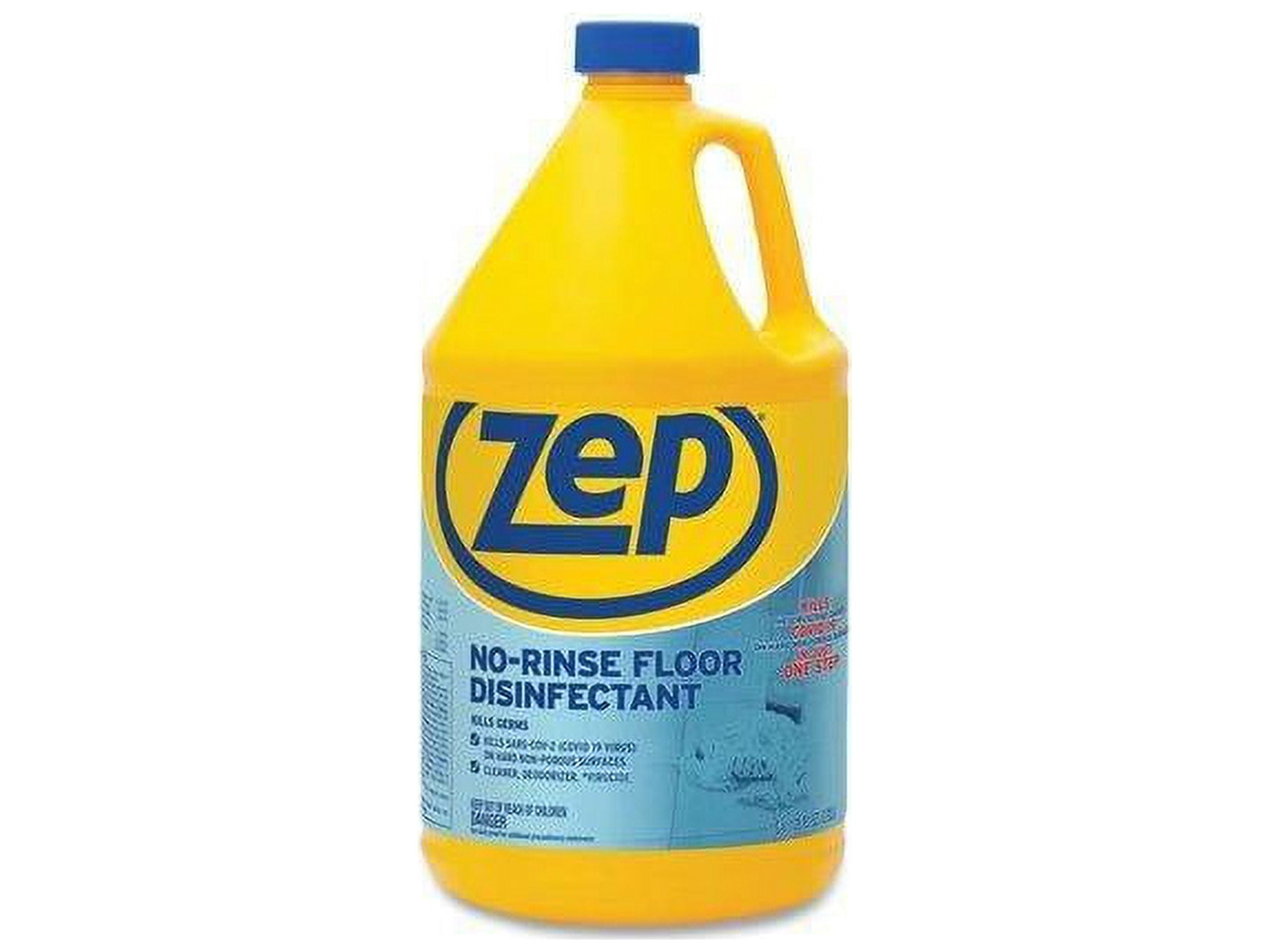 Zep® Commercial No-Rinse Floor Disinfectant, 128 Oz.