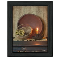 The Red Bowl By Susan Boyer Printed Framed Wall Art Wood Multi-Color
