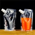 thumbnail image 2 of stanreset Sacs à Boire avec Entonnoir Sacs Réutilisables Portables Petits, 2 of 7