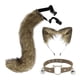 thumbnail image 1 of Accesorios decorativos para disfraz de Halloween Yuyangstore 3 piezas con orejas y cola de gato, 1 of 8