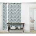 thumbnail image 6 of Ambesonne Floral Peel & Stick Wallpaper for Home, Grunge Look Roses Sketch, 13"x100", Blue Grey Multicolor, 6 of 6