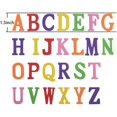 thumbnail image 2 of 200 Pieces Colorful EVA Self-Adhesive Foam Letter Alphabet Stickers, Children's DIY Crafts, Letter Learning Card/Room Decoration（Random Colors）, 2 of 7