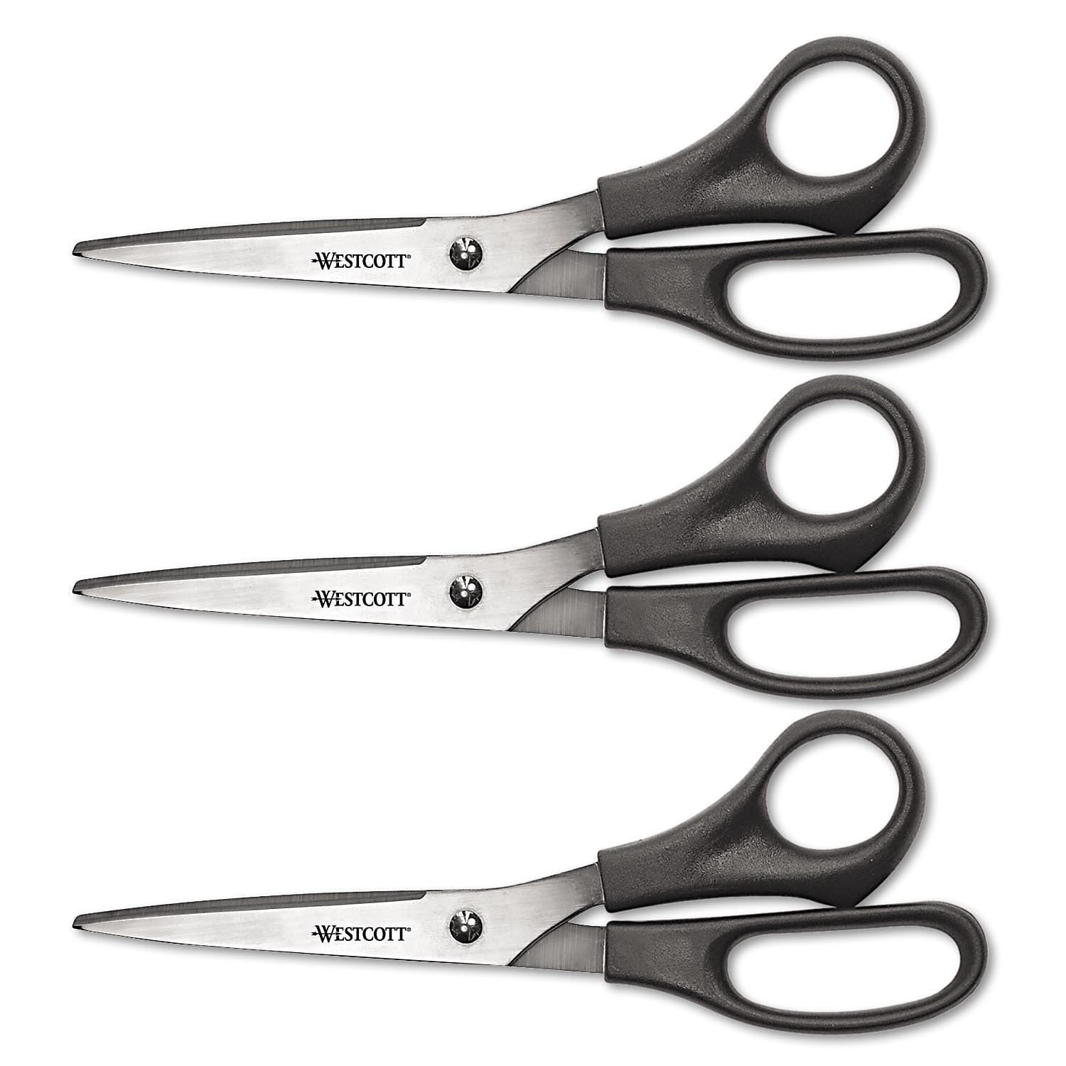 Westcott® Three Pack Value Pack Scissors - Walmart.com - Walmart.com