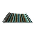 thumbnail image 2 of Ahgly Company Indoor Rectangle Abstract Light Blue Modern Area Rugs, 2' x 3', 2 of 4