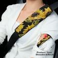 thumbnail image 4 of WYYP Sunflowers Car Seat Belt Shoulder Pad - Protect Your Neck and Shoulder from Seat Belt Rubbing - Car Interior Decor - Ideal for Car Interior Accessories 2Pcs, 4 of 6