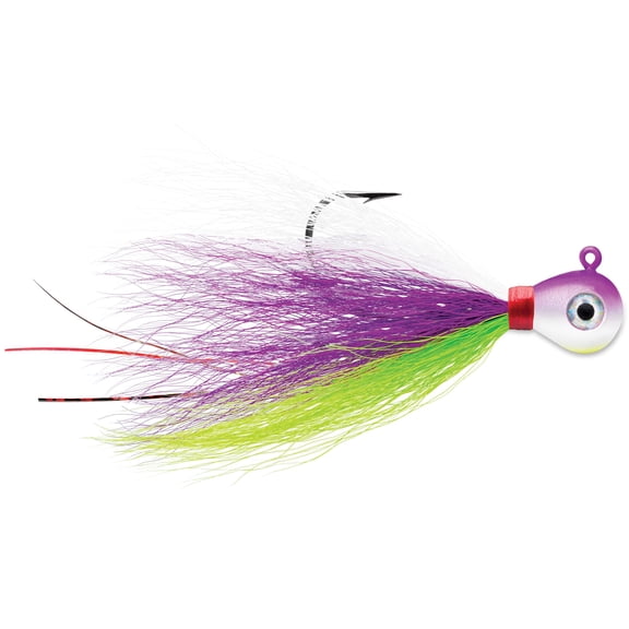 VMC Bucktail Jig Purple Albino 1/4 oz