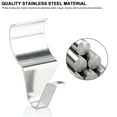 thumbnail image 5 of Luxtrada 10 Pack Vinyl Siding Hooks Hanger - Heavy Duty 18Lbs Stainless No-Hole Needed Vinyl Siding Clips for Hanging, 5 of 8
