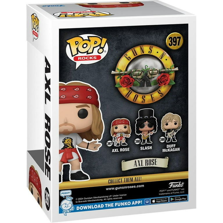 Guns N' Roses Axel Rose (1992) Funko Pop! Vinyl Figure #397