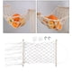 thumbnail image 5 of Hamaca de macramé para frutas y s con ganchos para colgar, ahorrador de espacio en la cocina, decoración perfecta para el hogar con temática bo Los 35x50cm Soledad Cesta de frutas de macramé, 5 of 10