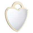 thumbnail image 1 of Mobutofu Stickers for Kids 1Pcs Acrylic Heart Shape Mirror for Living Room Decoration, 1 of 8