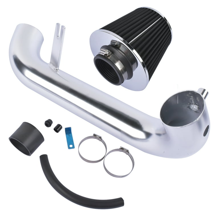 Cold Air Intake Kit For 2001-2005 Civic 1.7L - Blue Aluminum With Heat Shield