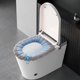 thumbnail image 4 of Funda Para Asiento De Inodoro, Tejido De Punto Suave Y Grueso, Lavable, Fácil Instalación, Para Mayor Comodidad En El Baño, Multicolor, 4 of 8