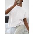 thumbnail image 3 of PRETTYGARDEN Women's Spring Sweater Vest Trendy Flower Knit Short Sleeve Cute Pullover Tank Tops Summer Fashion Clothing, 3 of 10