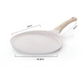 thumbnail image 1 of Cast Aluminium Stone Skillet Pan with Ergonomic Handle - All Cooktop Compatible!, 1 of 11