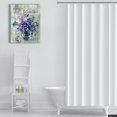thumbnail image 3 of Bathroom Wall Art Farmhouse Bathroom Wall Decor Purple Flower Hummingbird Canvas Painting Prints Rustic Bathroom Pictures for Wall Modern Artwork Home Decoration for Bathroom Bedroom 12"x16", 3 of 6