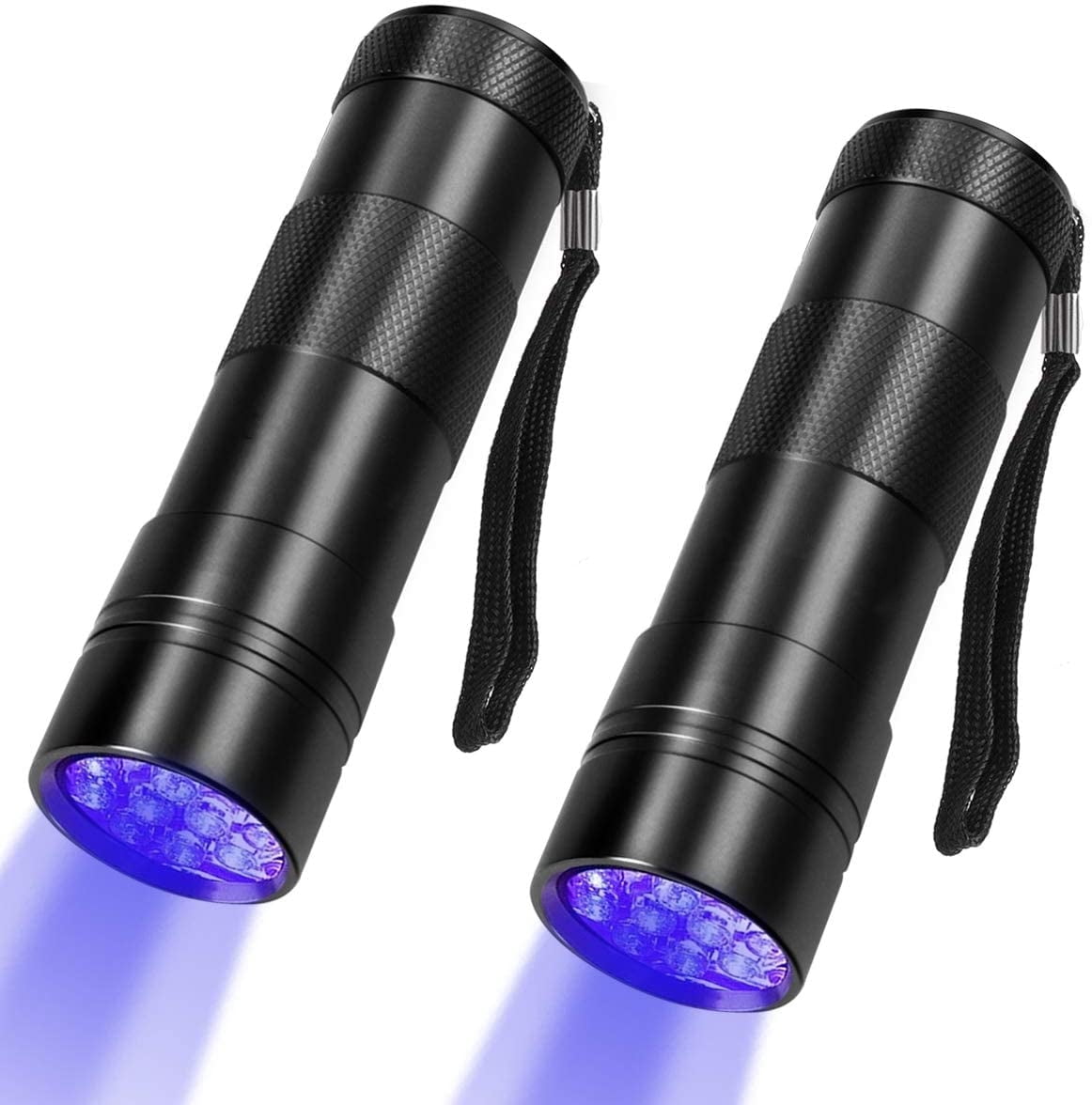 UV Detector Ultra Violet LED Flashlight Backlight 395nm Inspection Lamp Torch for Dog Cat Urine Pet Stains Scorpions Panda 
