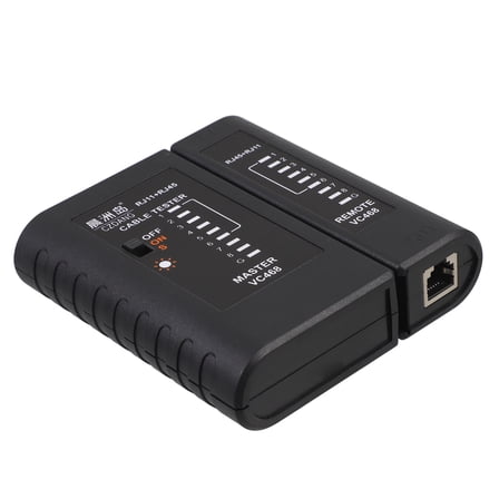 RENACLIPY Portable Network Cable Tester for Phone and Ethernet Cables - Easy to Use, Versatile and Tool