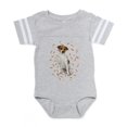 thumbnail image 1 of CafePress - Jack Russell Terrier - Cute Infant Baby Football Bodysuit, 1 of 1