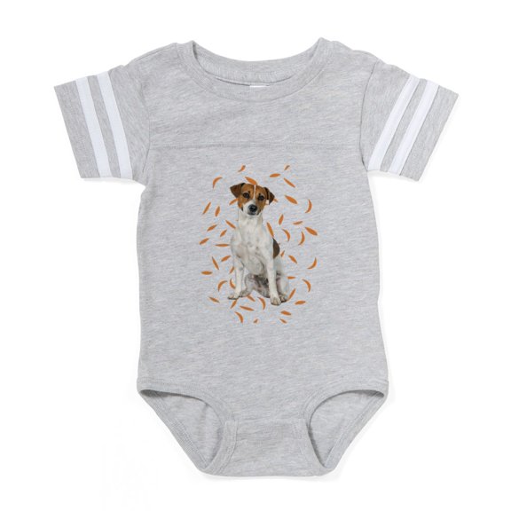 CafePress - Jack Russell Terrier - Cute Infant Baby Football Bodysuit