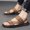 Brown, variant on Flat Slides Sandals For Man: Comfortable Arch Support Sandal Slip On Summer Walking Sandals
