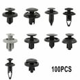 thumbnail image 5 of 100 Pcs Car Trim Clips Rivet Door Panel Retainer Fastener Mud Flaps Push Set, 5 of 10