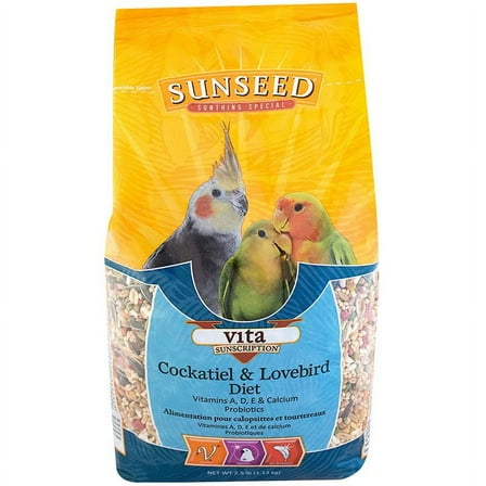 Sunseed® Vita Sunscription® Cockatiel & LoveBirds Diet 5 Lbs