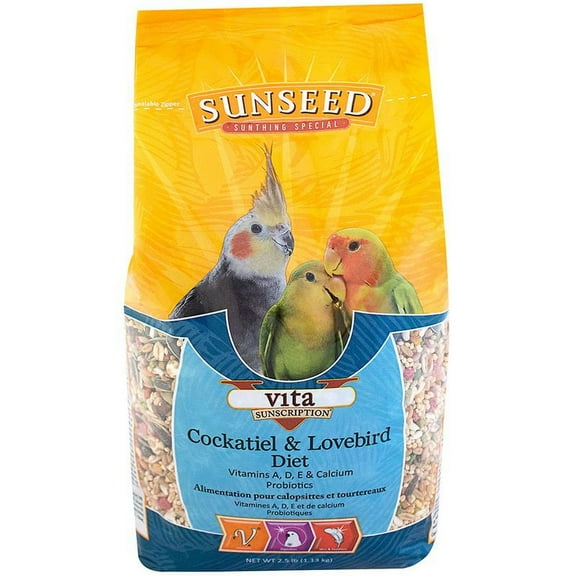 Sunseed® Vita Sunscription® Cockatiel & LoveBirds Diet 5 Lbs