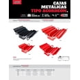 thumbnail image 2 of Caja Portaherramientas Organizador Acordeon Metal Casa Urrea Urrea CMA1, 2 of 3