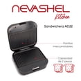 thumbnail image 2 of Sandwichera Electrica 2 Rebanadas Nevashel AD-22, 2 of 5