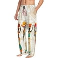 thumbnail image 2 of Balery Black African Woman print Men's Pajama Pants,Ultra Lightweight Pjs,Lounge Pant-, 2 of 9
