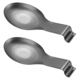 thumbnail image 1 of Reposacucharas de acero inoxidable, espátula, cucharón, soporte para utensilios para encimera de cocina, apto para lavavajillas, 1 of 5