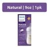 Philips Avent Natural Baby Bottle with Natural Response Nipple (Medium Flow,Flow 3), 9oz, SCY903/91
