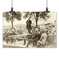 thumbnail image 2 of Print: Theodore Roosevelt Standing On A Table Speaking To A Seated, 2 of 4