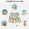 thumbnail image 6 of FORMRS Boys Swim Trunks Quick Dry Mesh Liner Boardshorts Sizes XS-XL, Retro Colorful Flowers, 6 of 7