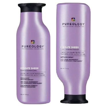 Pureology Hydrate Sheer Nourishing Shampoo & Conditioner Duo 9oz