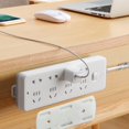 thumbnail image 5 of Punch Socket Holder Self Adhesive Desktop Socket Fixer Wall Mount Socket Bracket Power Strip Holder For WiFi Router Socket Fixer For Kitchen Home And, 5 of 8