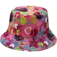 thumbnail image 2 of CoCopeaunts Cotton Bucket Hat Pattern Fisherman Hat Women Four Seasons Outdoor Sunscreen Men Fisherman Hat 2 Side Wearable, 2 of 8