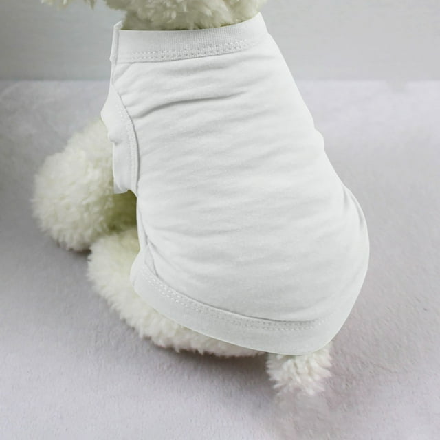 LSLJS Pet Dog Warm Pajamas Soft Color Puppy Clothes Vest Vest, Pet Costume
