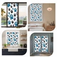 thumbnail image 7 of Blue Paw Print Window Privacy Film, Black Animals Cat Dog Colored Cartoon Static Cling UV Sun Blocking Heat Control Window Tint Day and Night, Non-Adhesive One Way Windows Privacy Cover 17.7''x78.7'', 7 of 7