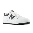 thumbnail image 3 of New Balance BB480LBK Sneaker Men's 5 Black White Leather Lifestyle Shoes ZOGG122, 3 of 5