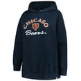 thumbnail image 2 of Women's '47 Navy Chicago Bears Plus Size Whirlwind Naomi Hoodie, 2 of 3