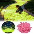 thumbnail image 1 of Glowing Pebbles for Garden Luminous Stones Night Light Outdoor Fairy Decorative Aquarium Tank Rocks, 1 of 3