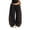 Black, variant on Women's Y2k Leopard Baggy Track Pants Wide Leg Sweatpants