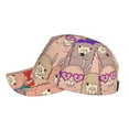 thumbnail image 5 of Fotbe Cute Lamas Baseball Cap, Cute Lamas Print Dad Hat,Outdoor Hat,Adjustable Sports Cap, Perfect For Activities, 5 of 9