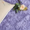 thumbnail image 3 of Dwelke Fluffy Area Rugs Soft Shaggy Rug for Girls Bedroom Carpet,5'x8',Lavender Purple, 3 of 7