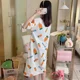 thumbnail image 5 of Camisones sexys para mujer, ropa de dormir de dibujos animados, vestido de noche de manga corta, pijamas femeninos, camisetas de dormir de tela para el hogar de verano 2024, 5 of 5