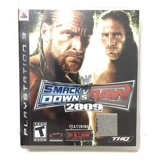 WWE SmackDown RAW 2009 PlayStation Wrestling Game with